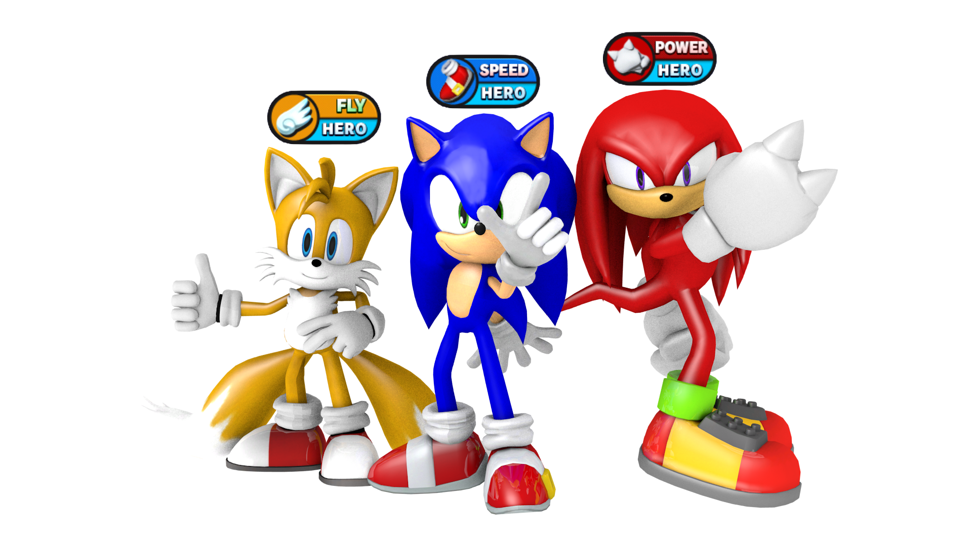 Sonic Heroes 2 Team Hero Render