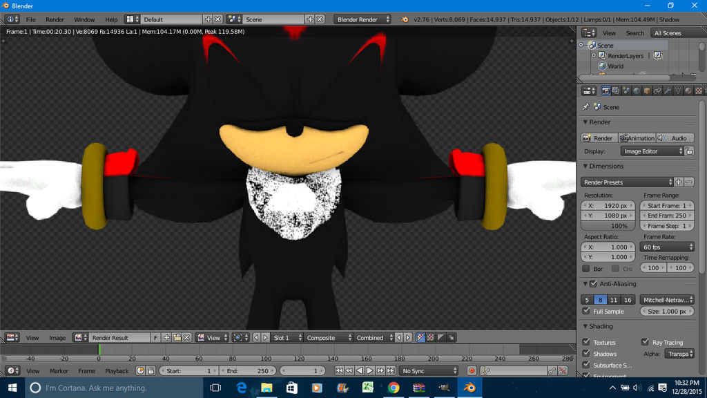 HELP NEEDED: Shadow's Chest Fur