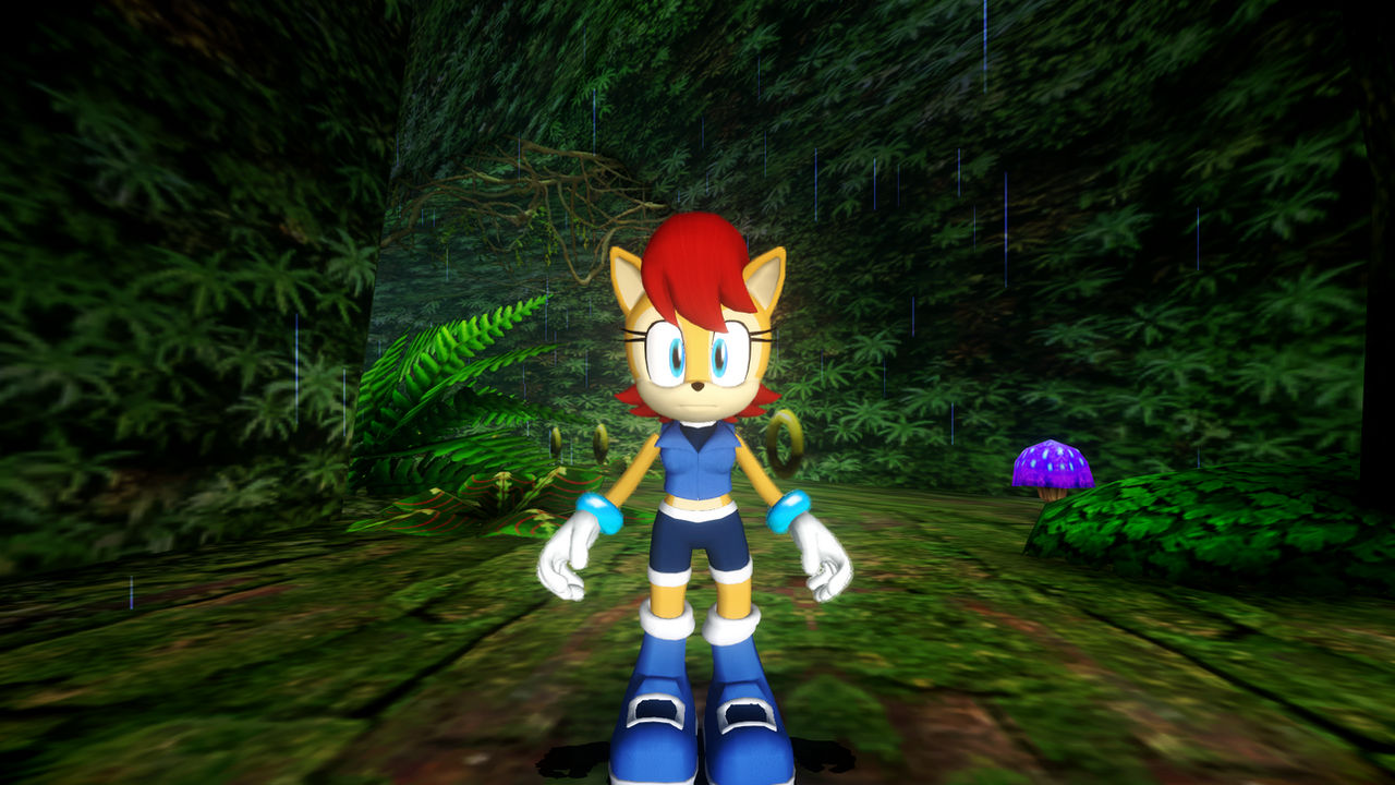 What?? Sally in Sonic Adventure 2??!
