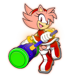 Super Amy (Sonic Channel 2020)