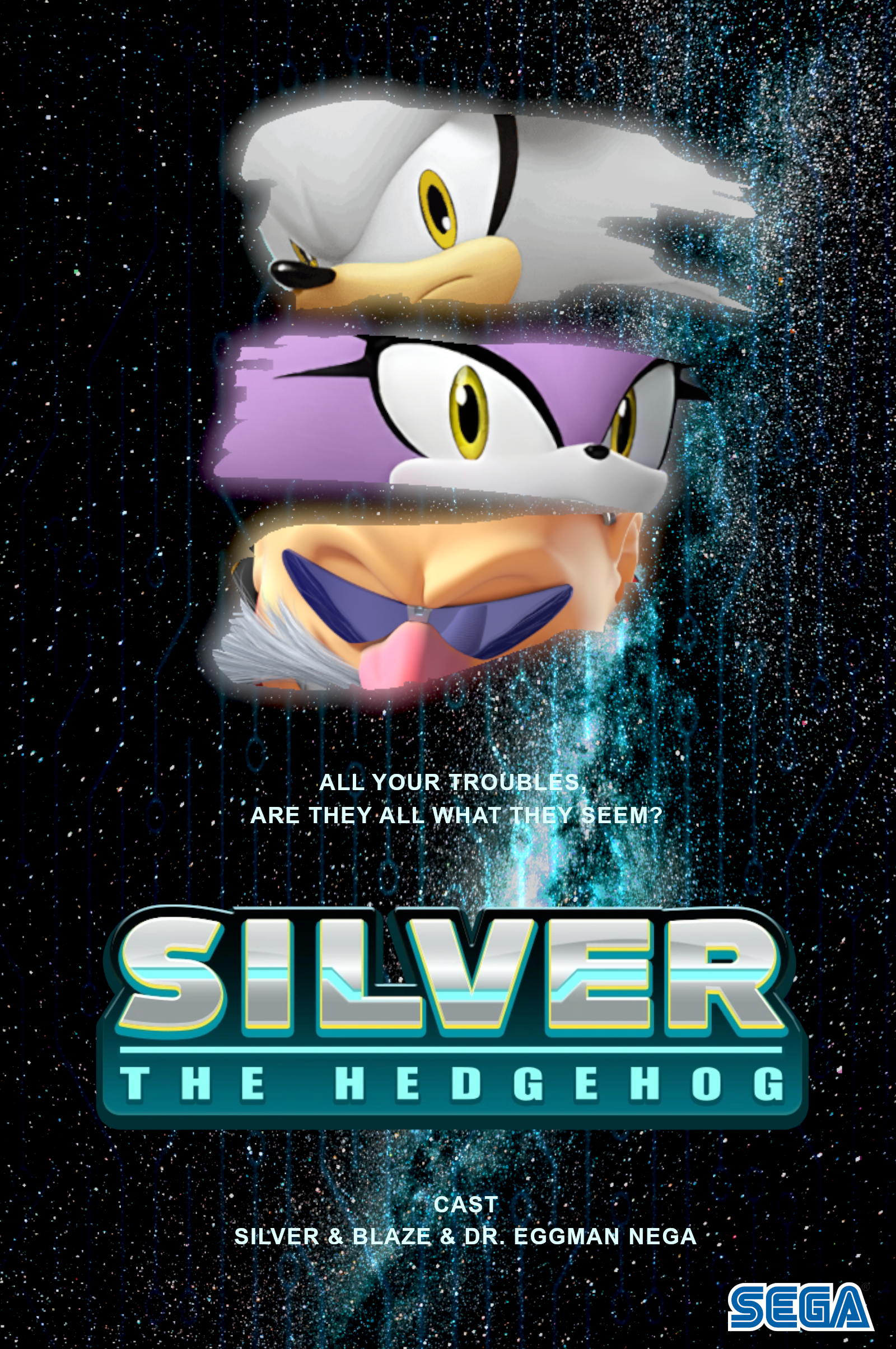 Silver the Hedgehog Promotional Poster