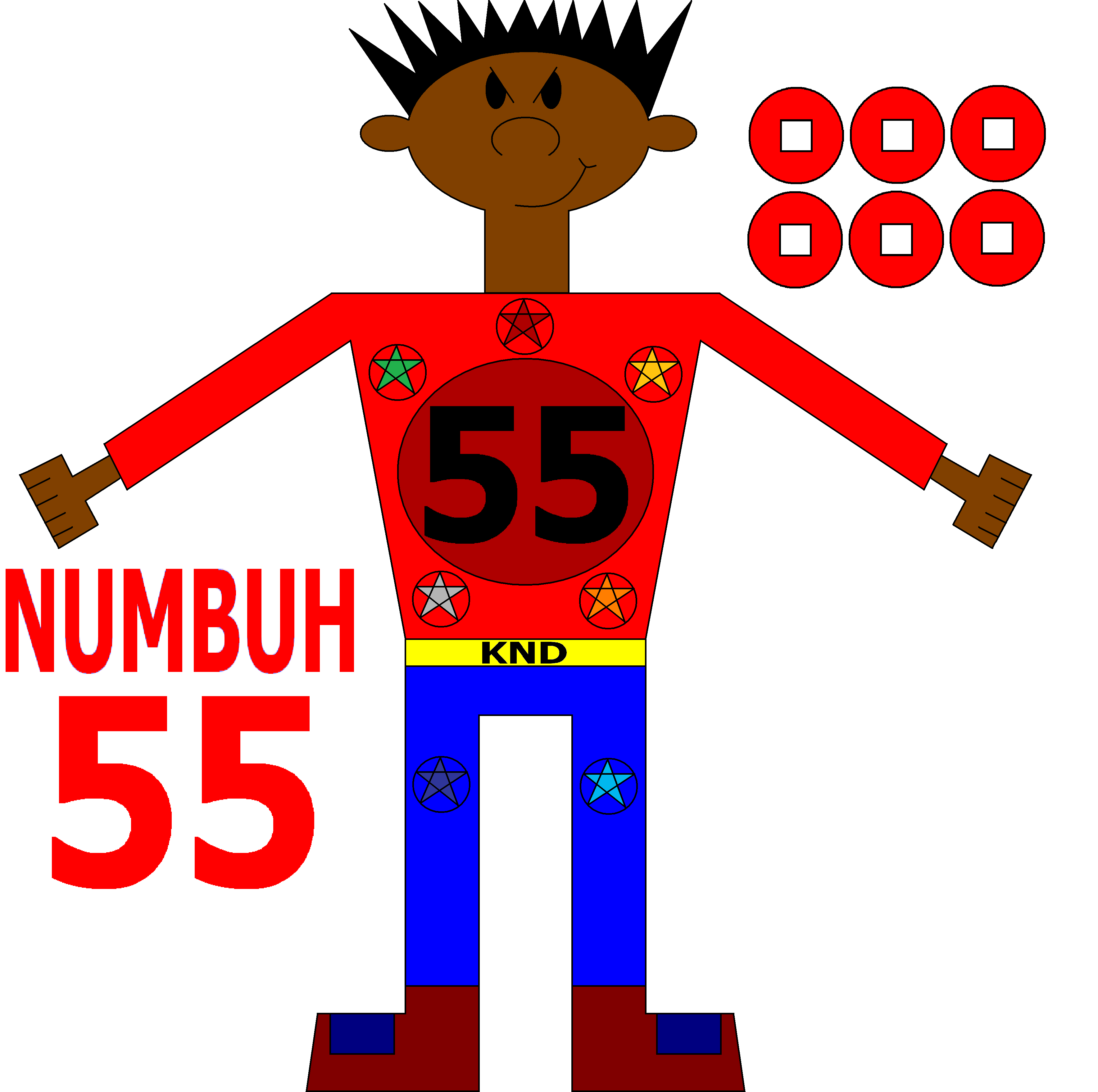 NUMBUH 55's New Look