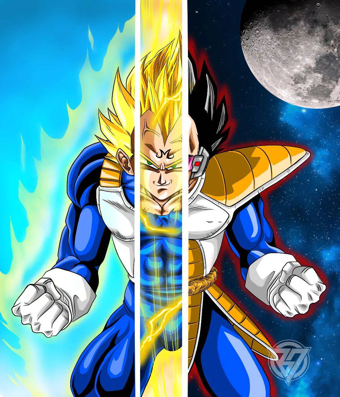 super vegeta final flash by charlieeart on DeviantArt