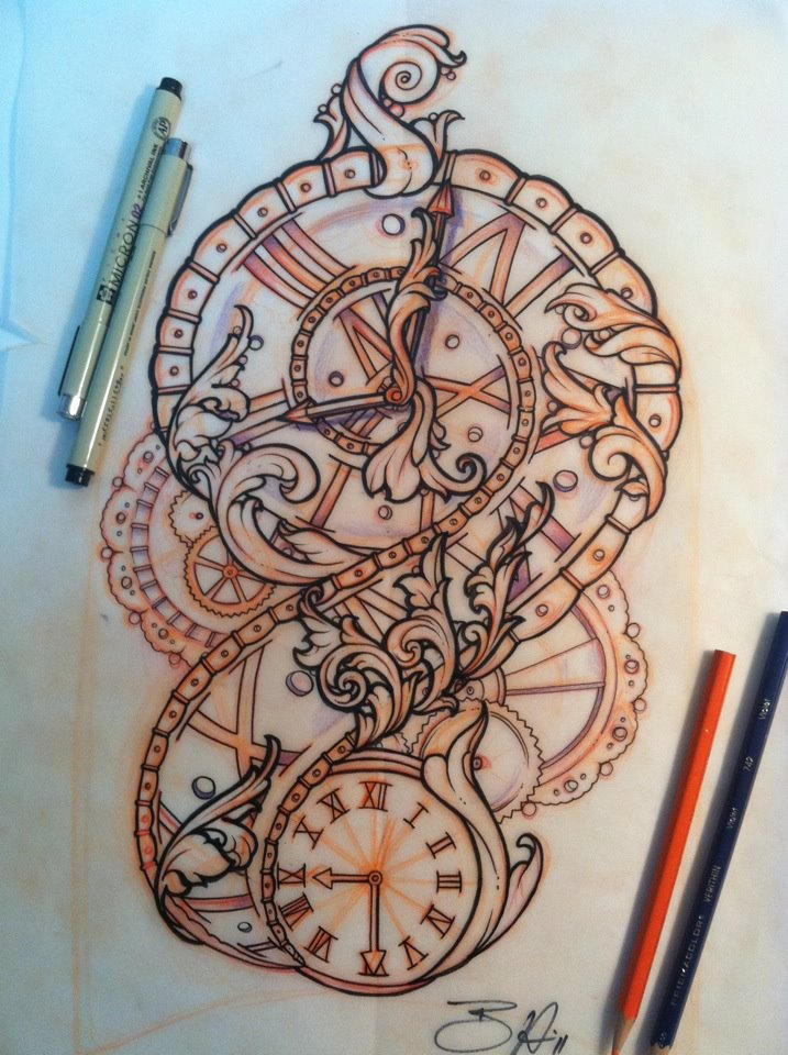 Time Compass Deviantart timepiece by sliceman424 on DeviantArt