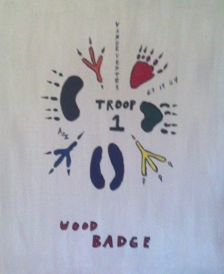 Wood Badge Painting