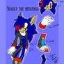 Sparky the Hedgie Reference Sheet