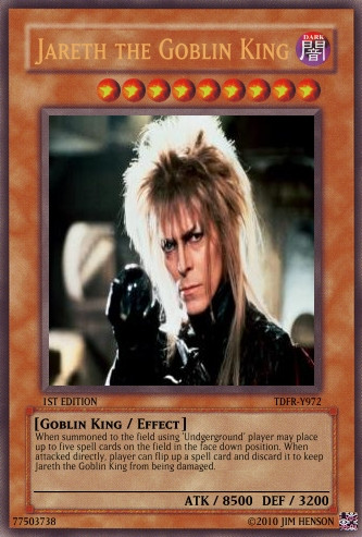 Jareth Monster Card