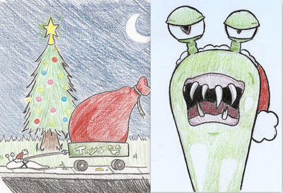 Christmas Slug by musical-onigiri