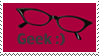 Geek Stamp by Jiglette