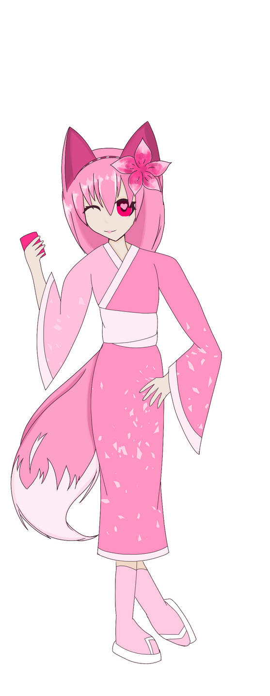 Cute Pink Fox! by DarkAngelBoy64 on DeviantArt
