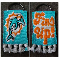 Miami Dolphins Keychain