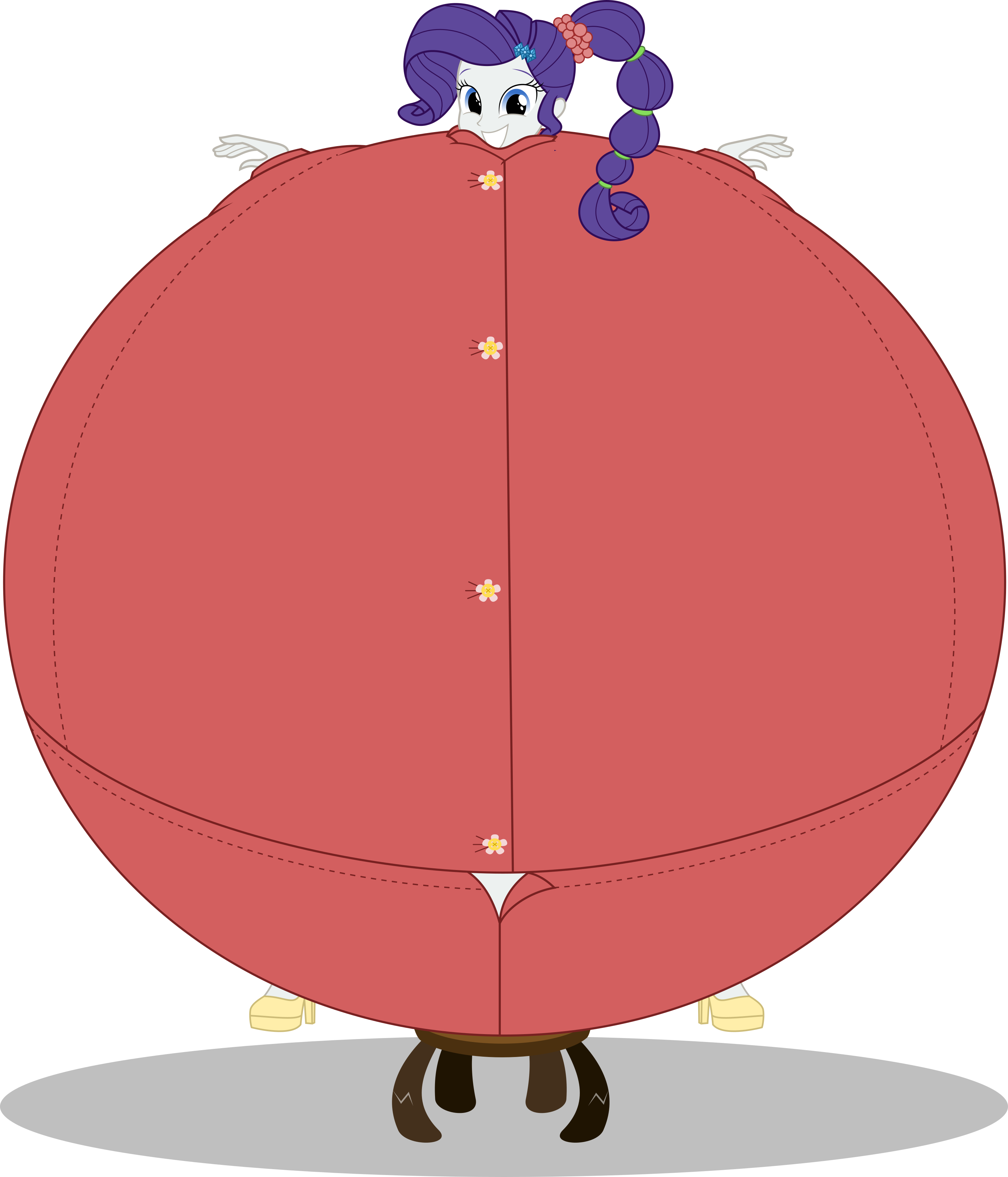 Puffed Rarity Deviantart Rarity Gets Fat by CoreyCravings on DeviantArt