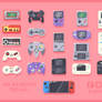 nintendo controllers and handhelds