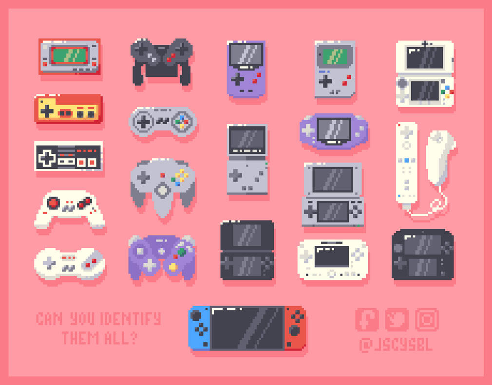 nintendo controllers and handhelds by jscysbl on DeviantArt