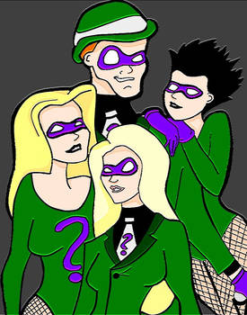 Riddler and his Girls