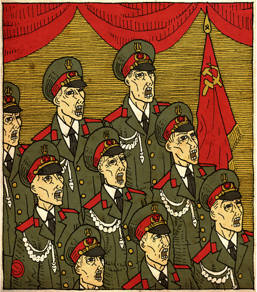 Saucer Forekomme Tænk fremad Red Army Choir by the-black-cat on DeviantArt