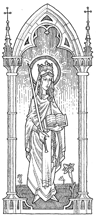 Saint  Dymphna