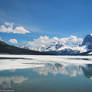 Bow Lake - Frozen