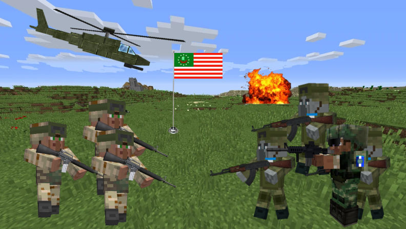 MINECRAFT WAR!!!!!! by AceGhavriel on DeviantArt