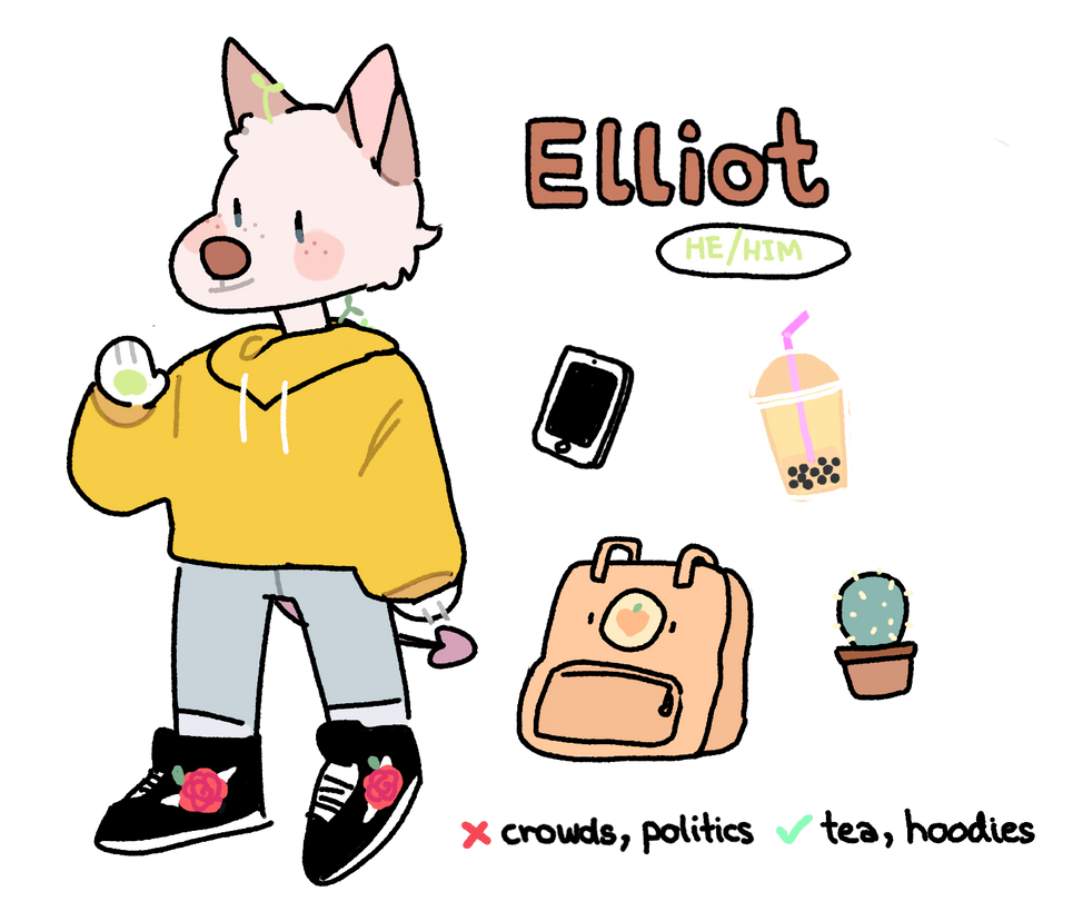 Elliot Ref by Luxjii on DeviantArt