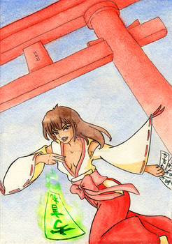 Jasmine as a miko