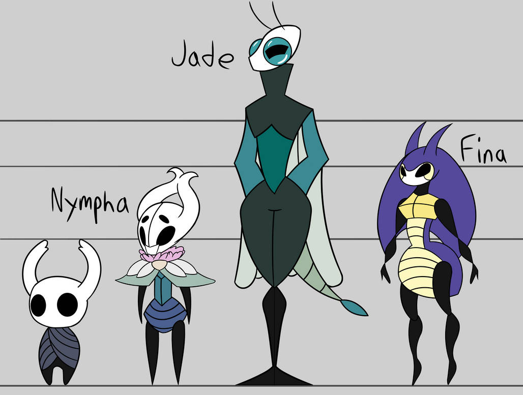 Hollow Knight OC height chart by DynaLight on DeviantArt