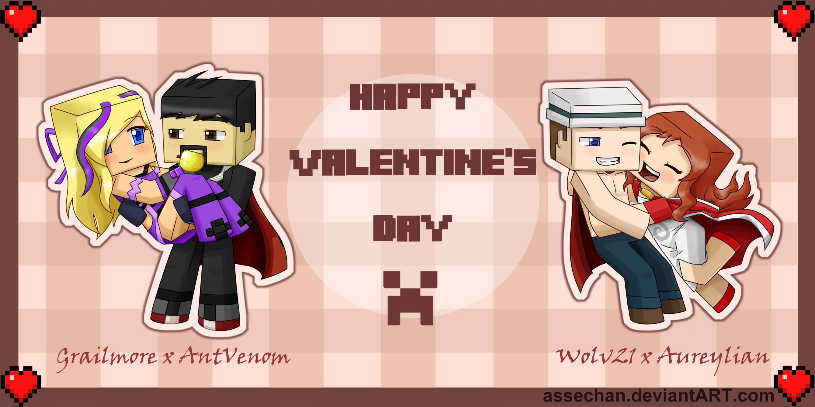 Minecraft Valentines