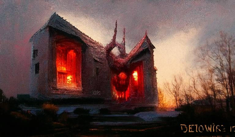 Demon Ritual Building demonic dwelling by SamaelYzpArt on DeviantArt
