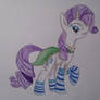 Rarity Santa's Helper