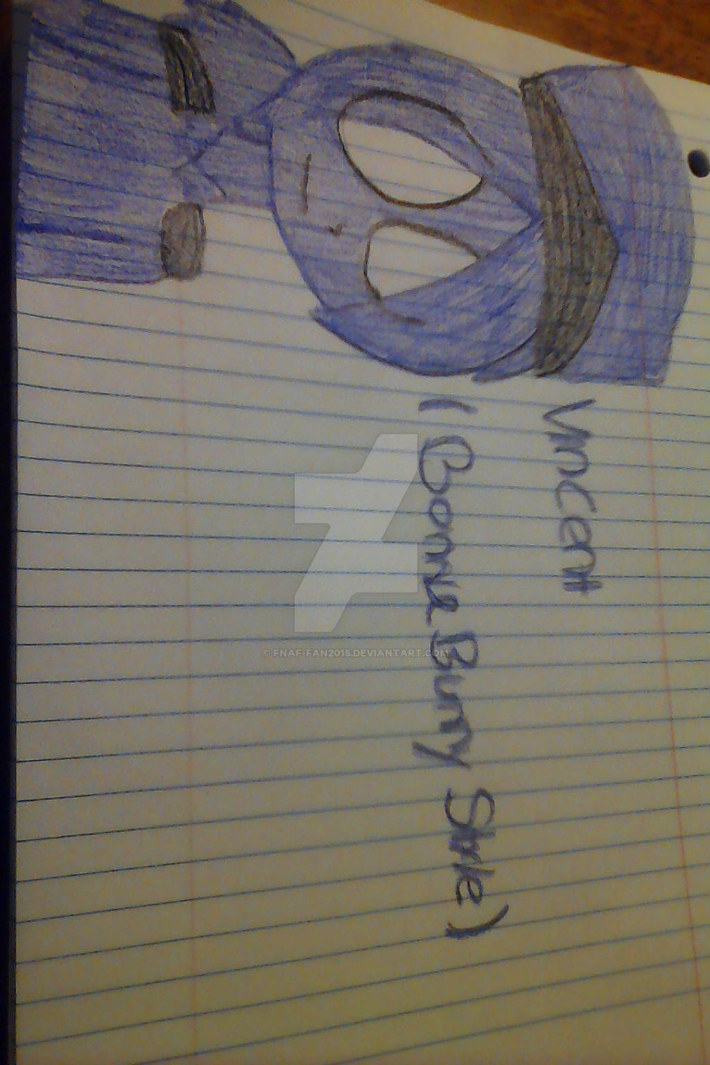 Deviantart Gold Box fnaf vincent (bonnie bunny aka goldbox) style by fnaf-fan2015 on DeviantArt