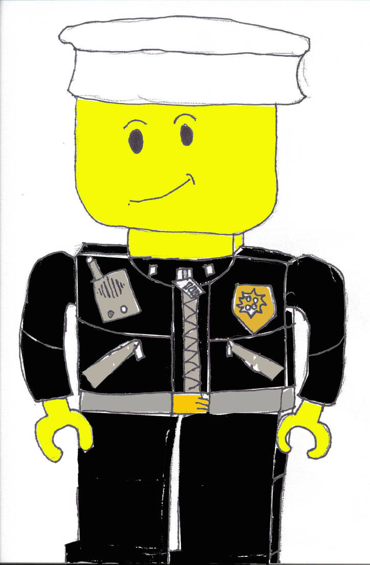 Lego Cop by josephnixon23 on DeviantArt