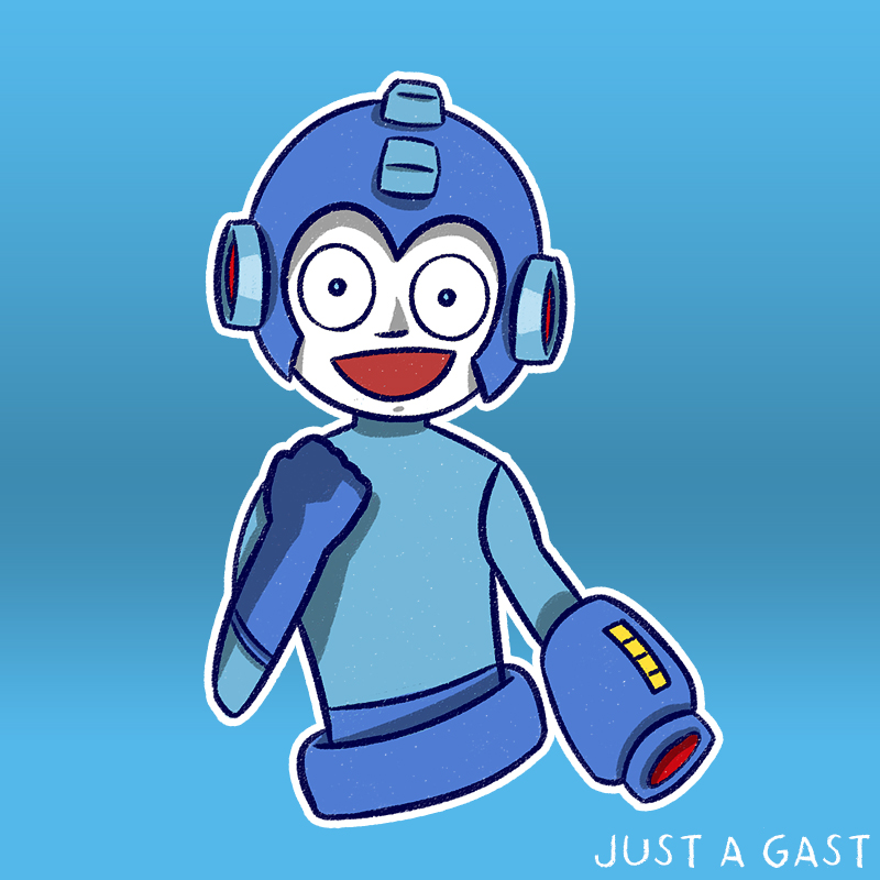 Megaman fan art