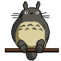 Totoro by Pixel4leatorio on DeviantArt