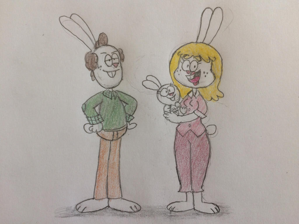 Rabbit Lynn Sr., Rita, and Lily by JJSponge120 on DeviantArt