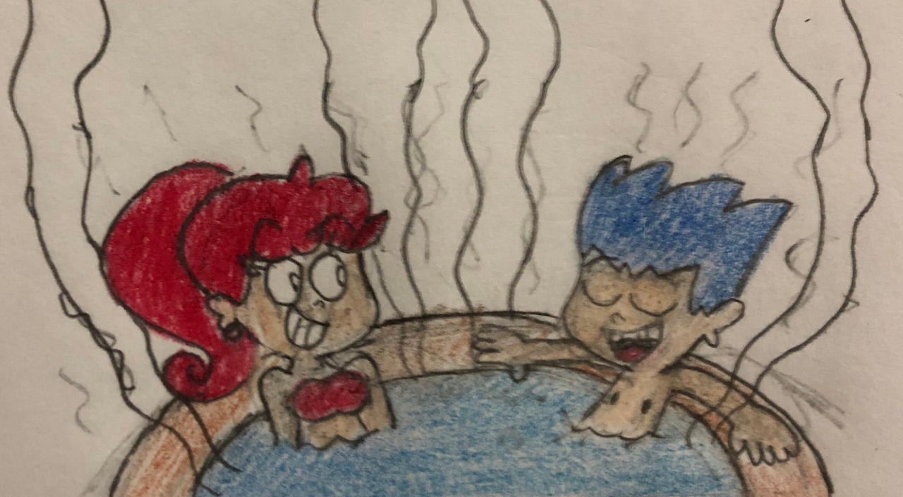 Lexette Lexette and Gary in the Jacuzzi (Art Trade) by JJSponge120 on DeviantArt