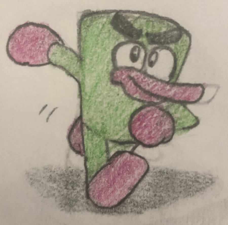 Block Man Running by JJSponge120 on DeviantArt