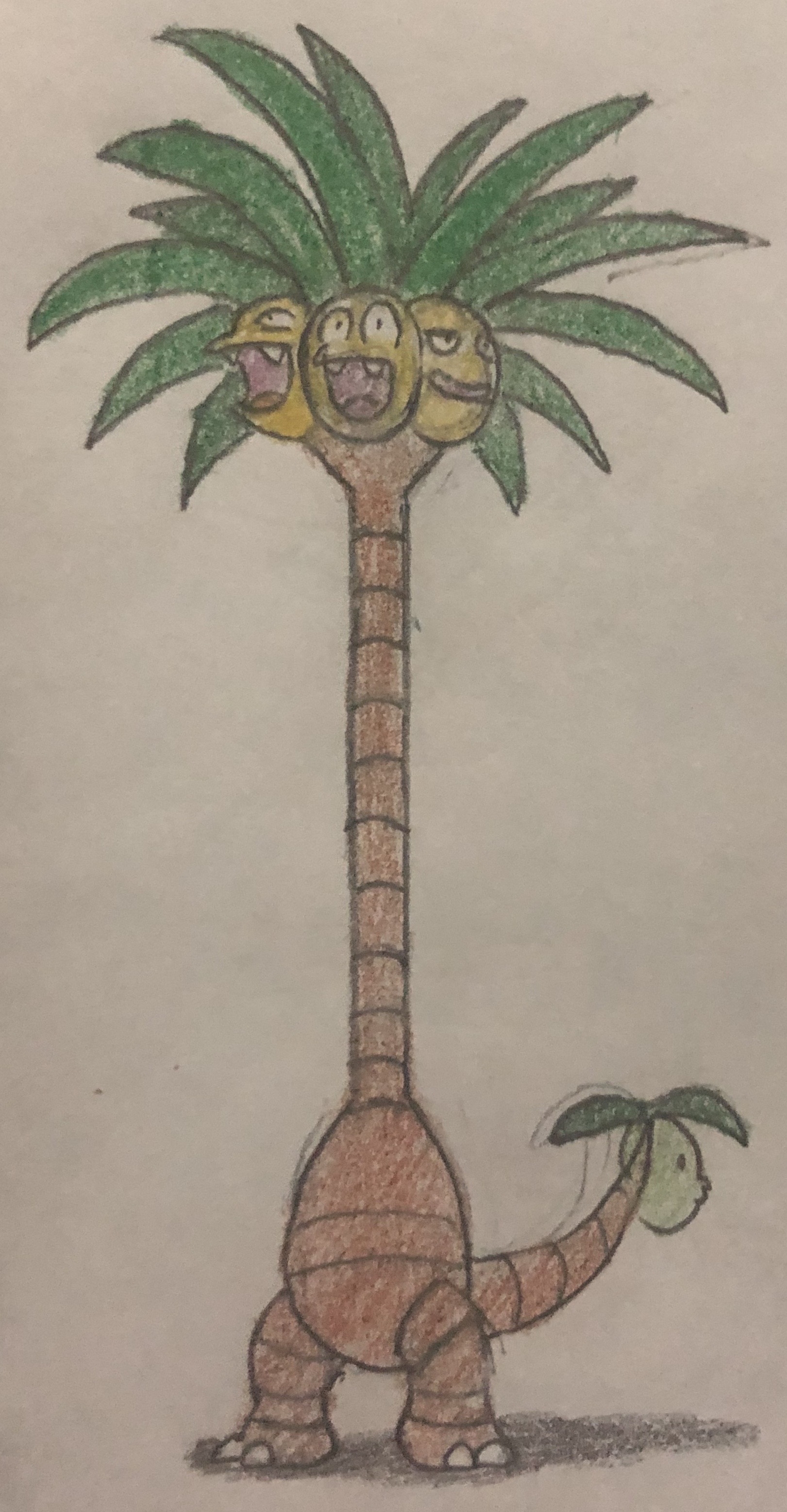 Alolan Exeggutor by JJSponge120 on DeviantArt
