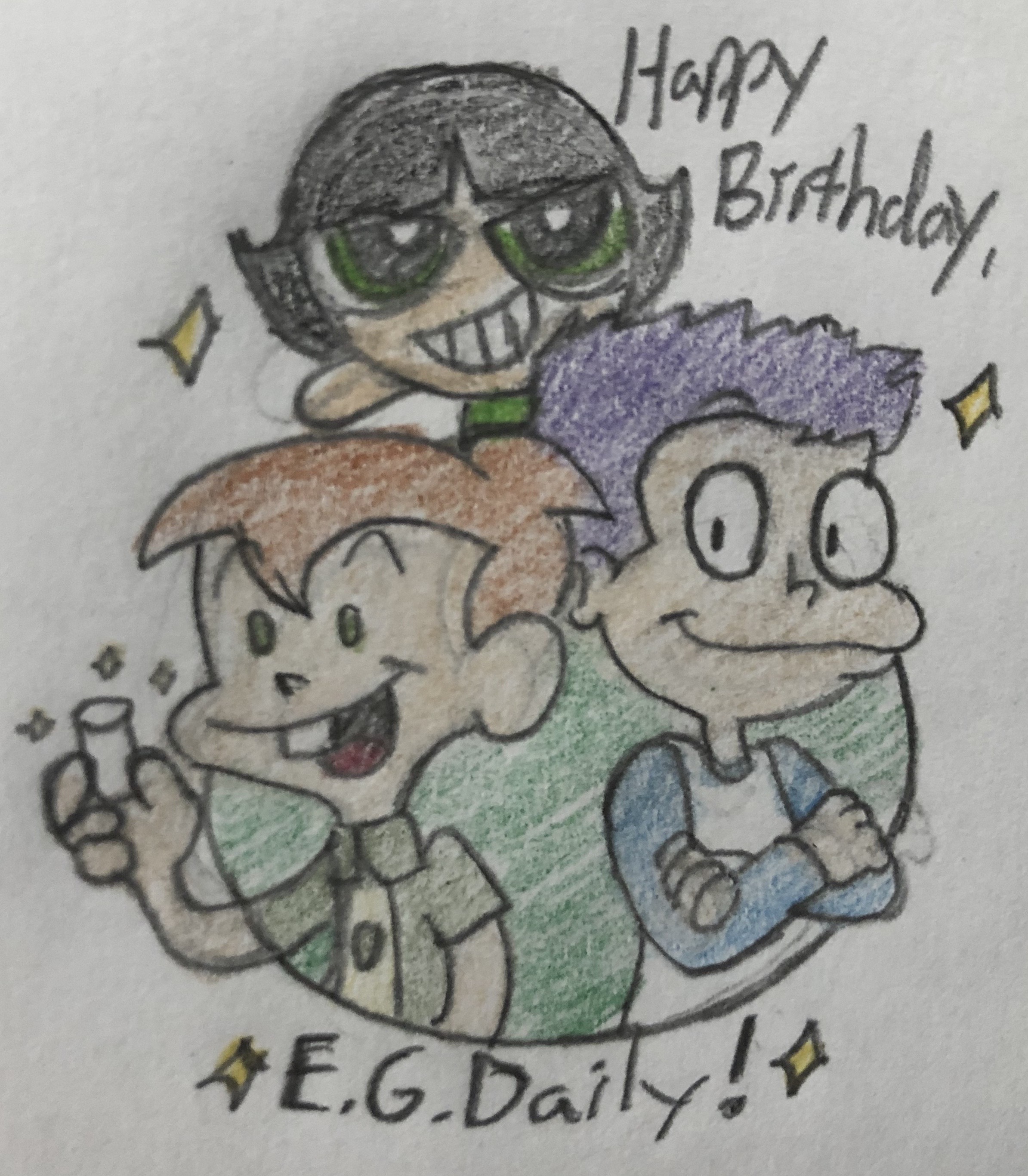 Happy Birthday, E.G. Daily! by JJSponge120 on DeviantArt