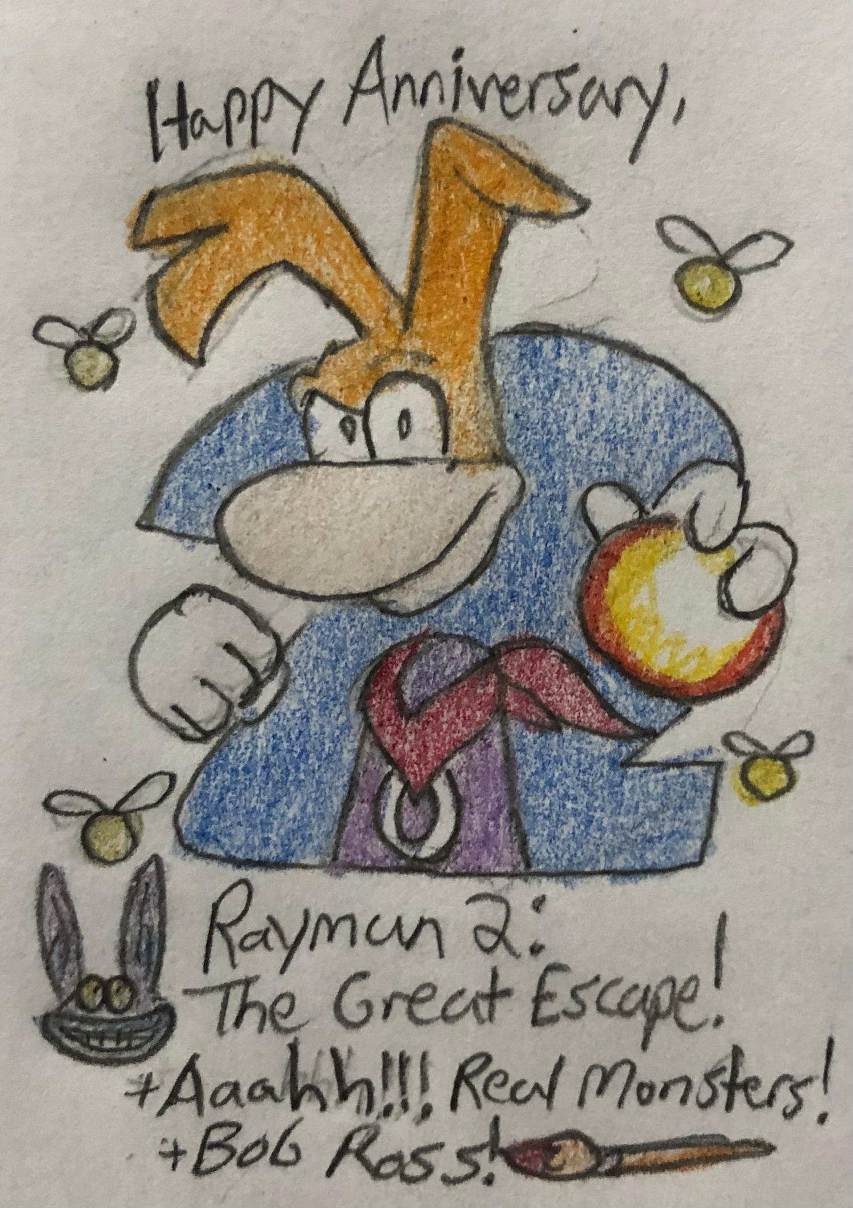 Rayman 2 Anniversary by JJSponge120 on DeviantArt