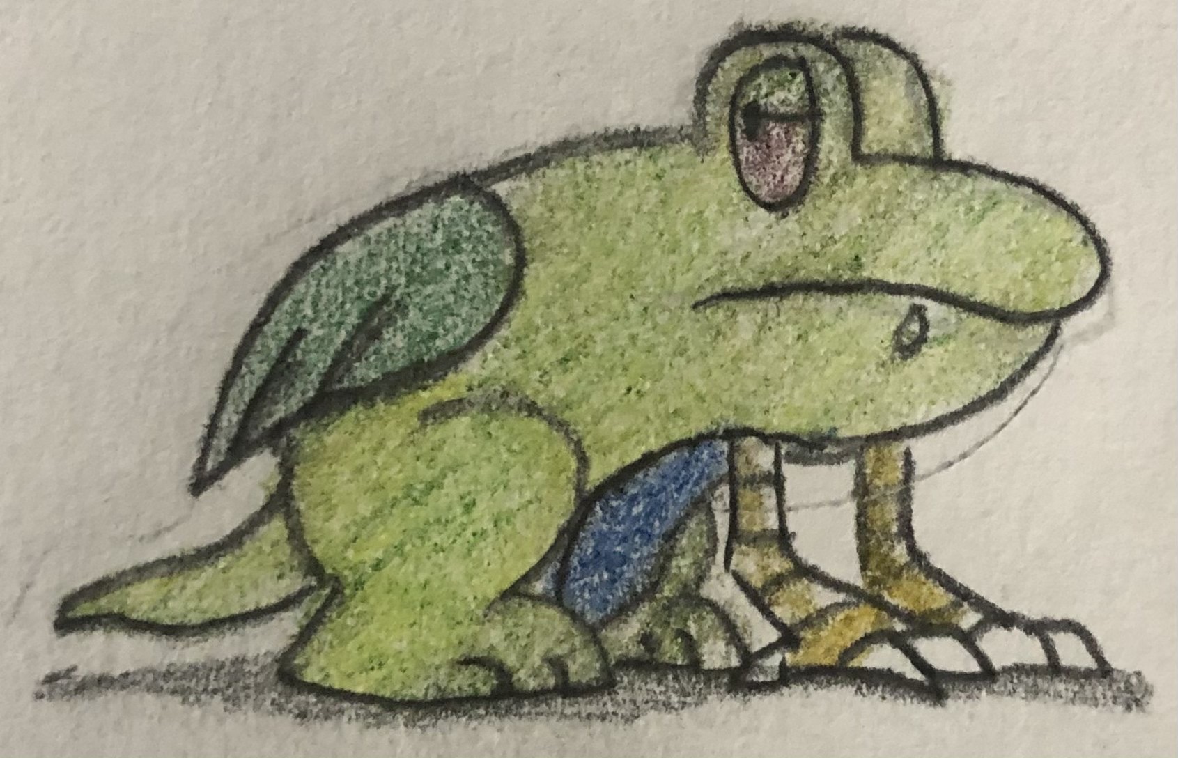 Red-Eye Vocal Toad by JJSponge120 on DeviantArt