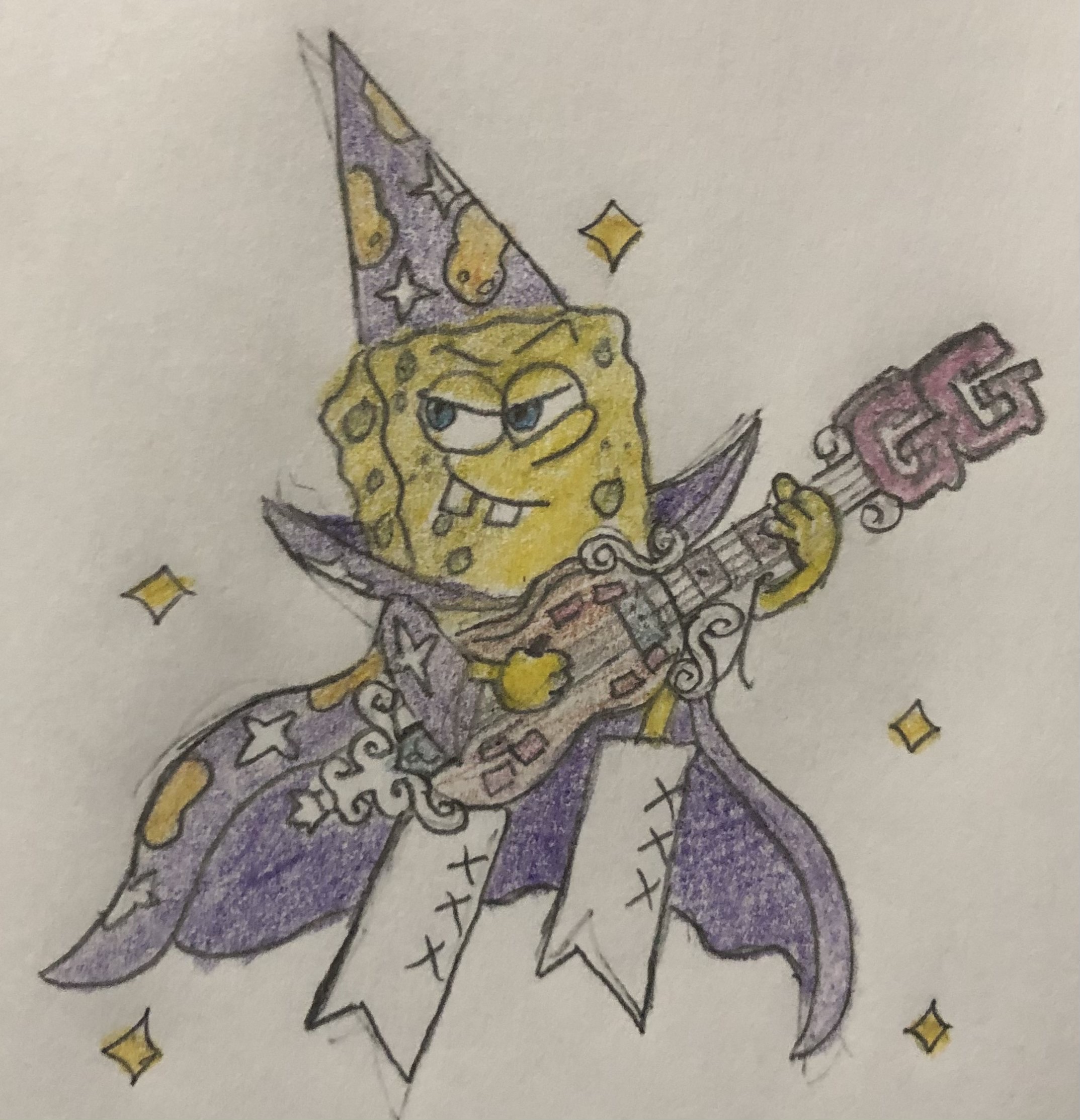 Spongebob Movie Guitar Mandela Effect