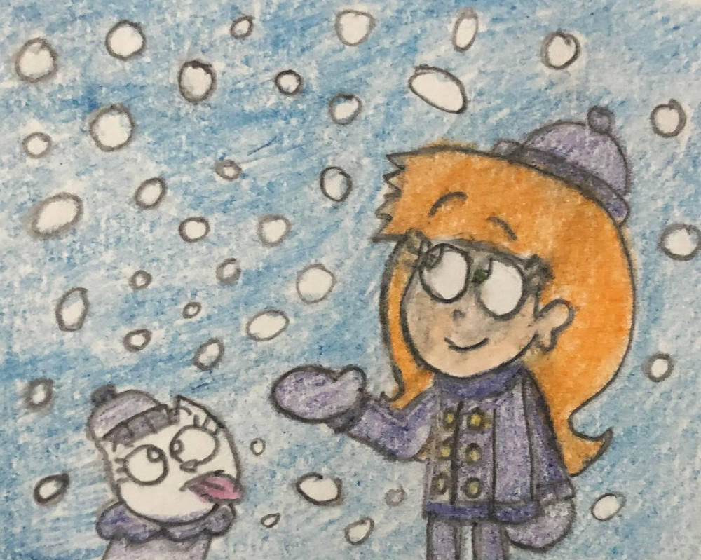 Falling Snow By JJSponge120 On DeviantArt falling-snow-by-jjsponge120-on-deviantart