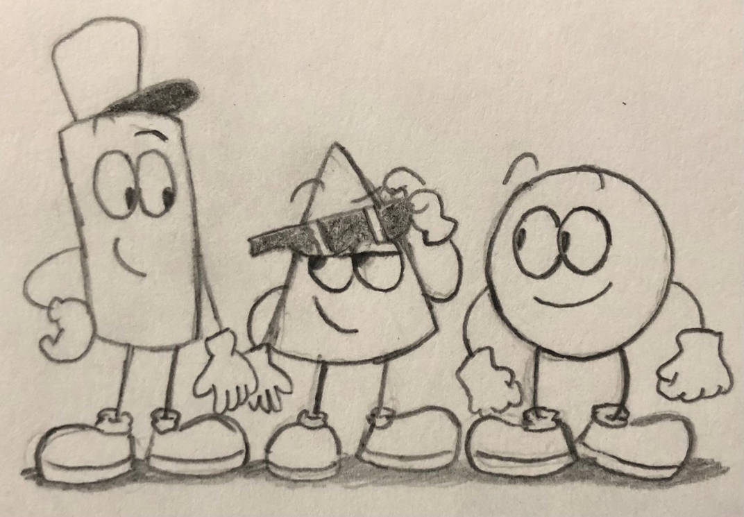 Rectangle Guy RectangleGuy and Friends by JJSponge120 on DeviantArt