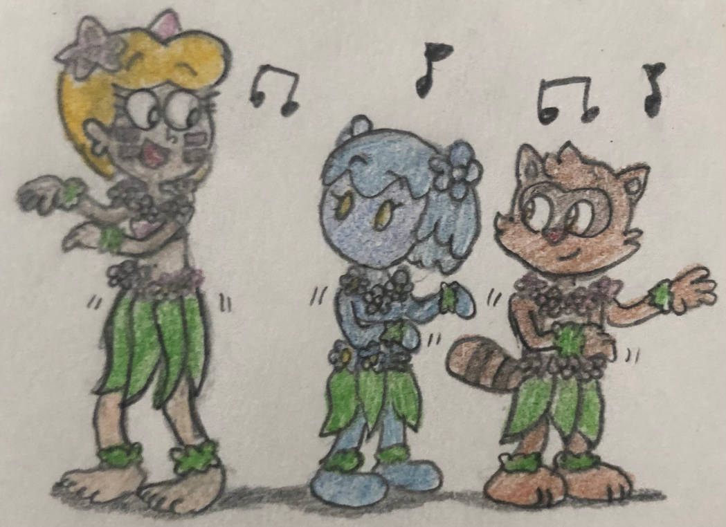 Hula Dancing by JJSponge120 on DeviantArt