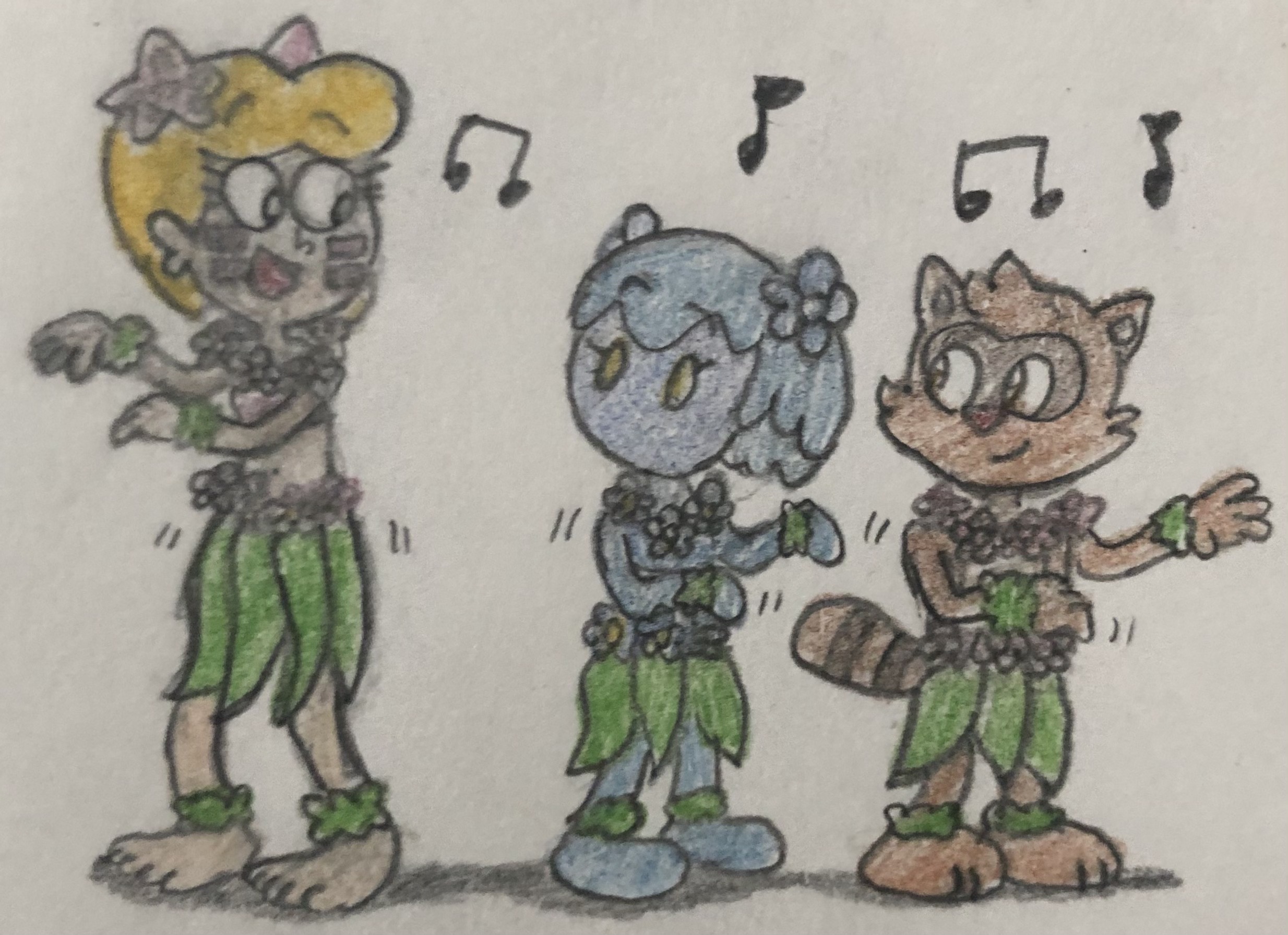 Hula Dancing by JJSponge120 on DeviantArt