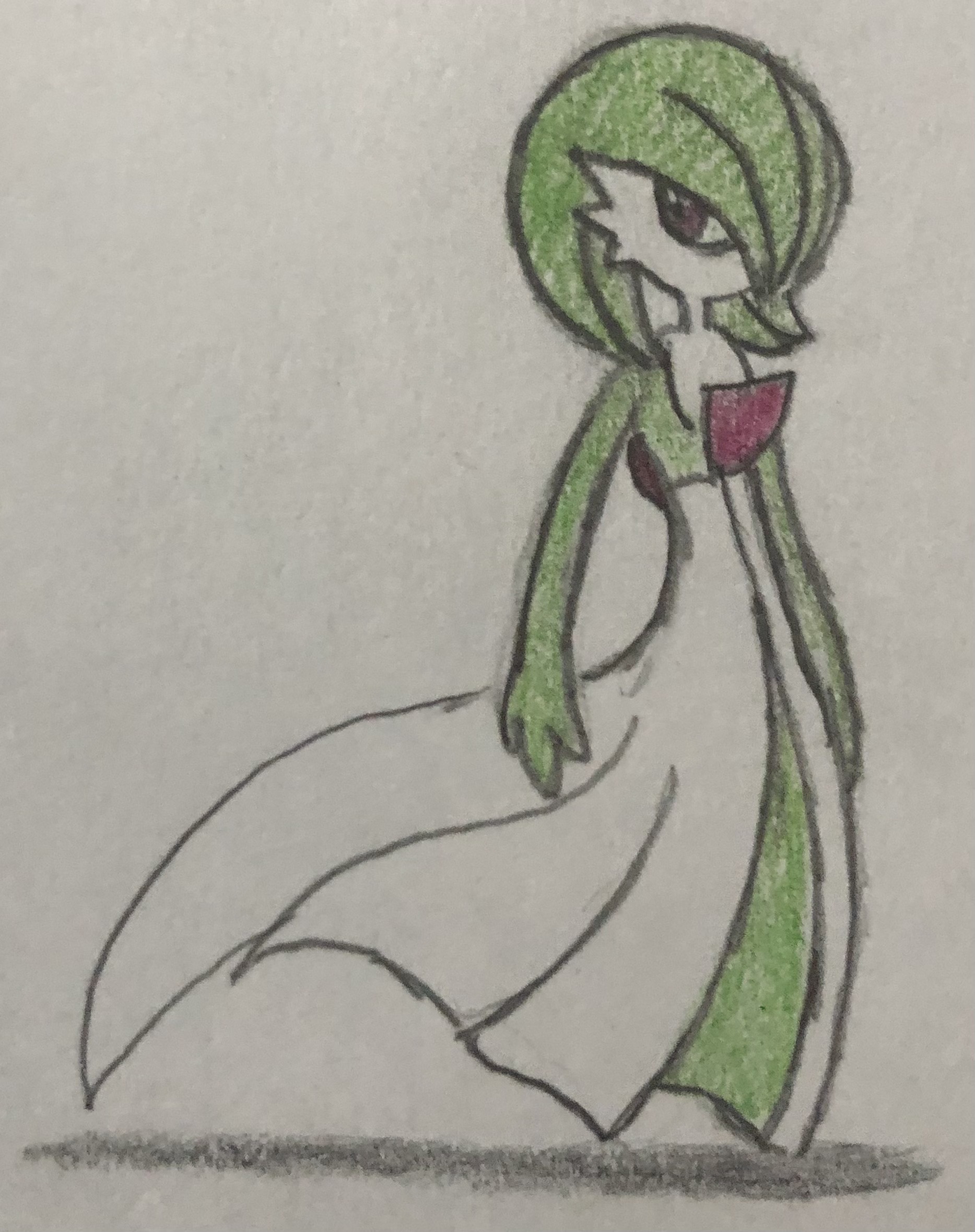 gardevoir (pokemon) drawn by hanyuun