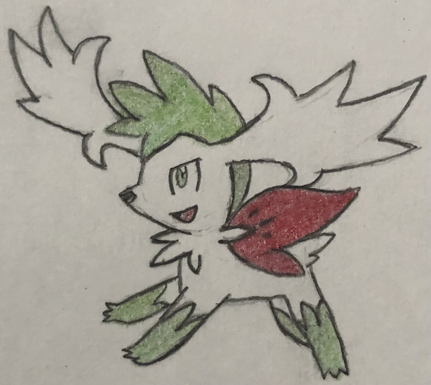 shaymin sky form by aquatica-monster on DeviantArt