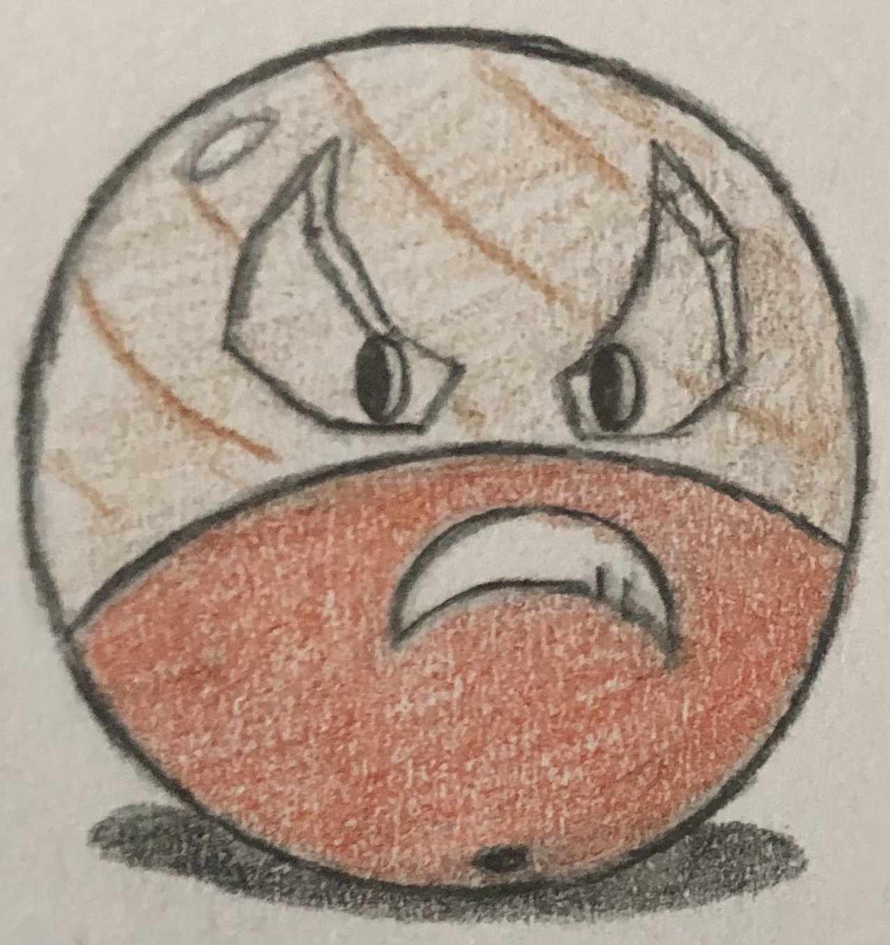 hisuian voltorb (pokemon) drawn by glassy0302