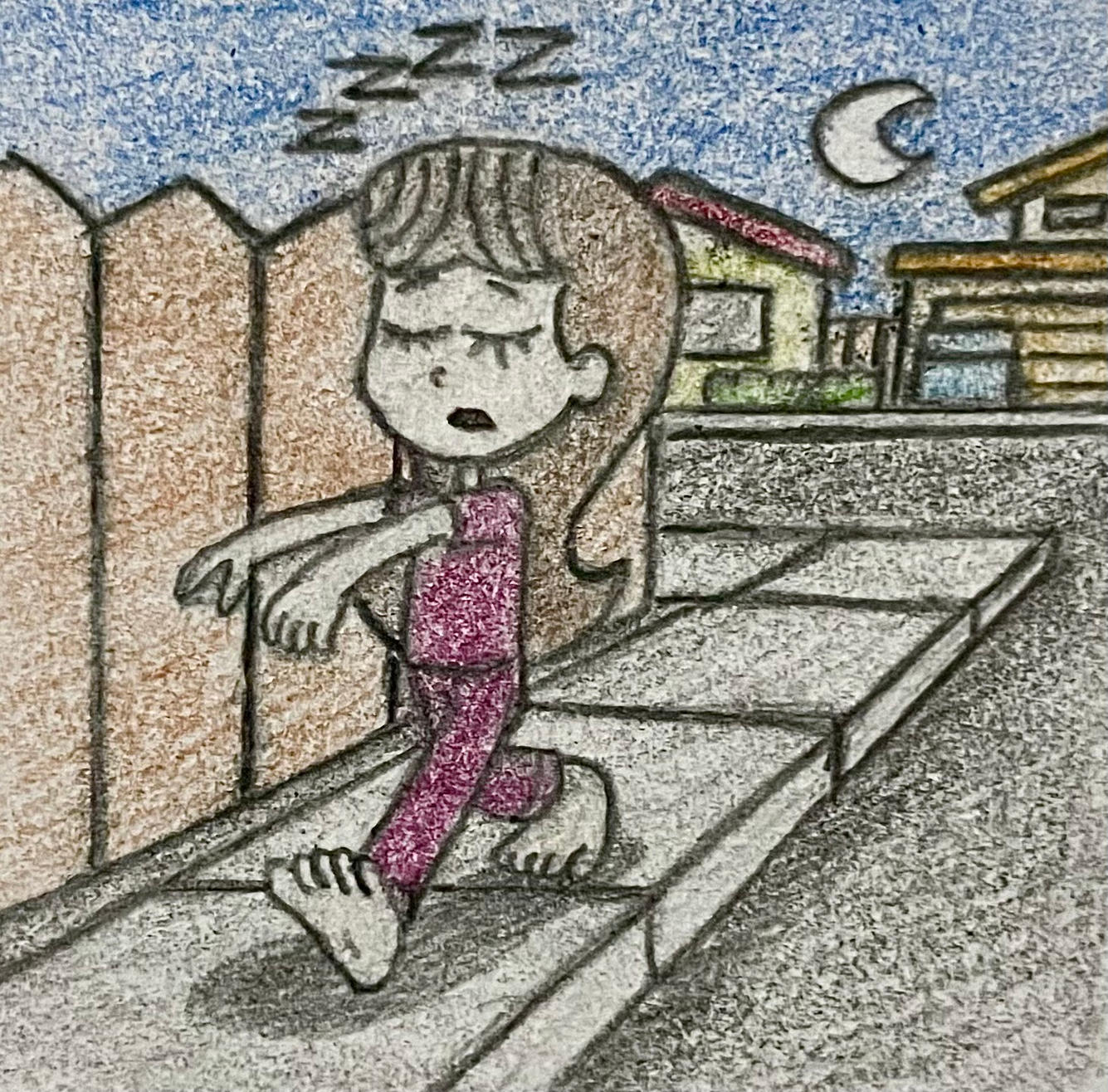 Sleepwalking Macy in the Neighborhood by JJSponge120 on DeviantArt
