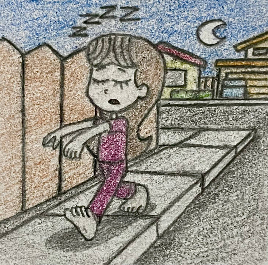 Sleepwalking Macy in the Neighborhood by JJSponge120 on DeviantArt